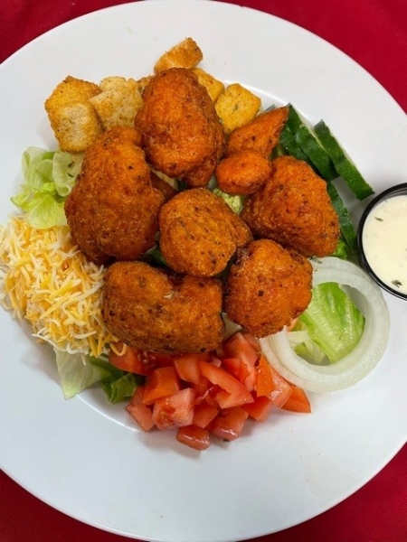 Buffalo Cauliflower Salad ~ Individual